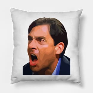 Screaming Michael Pillow