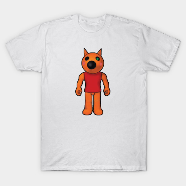 Piggy Roblox Roblox Game Roblox Characters Piggy Roblox T Shirt Teepublic - tiger time roblox