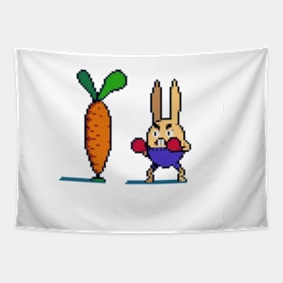 bunny boxing Tapestry