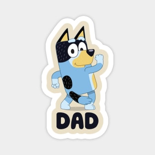 Best Dad - Bluey Magnet