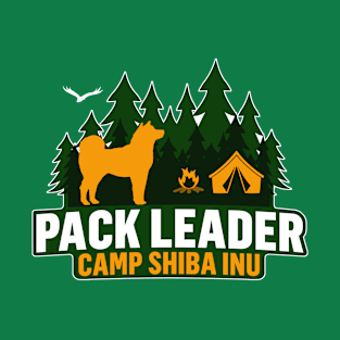 Camp Shiba Inu Pack Leader T-Shirt