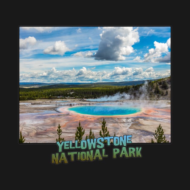 Wyoming State Outline (Yellowstone National Park) by gorff