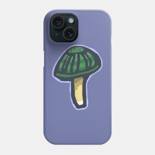 Emerald mushroom Phone Case