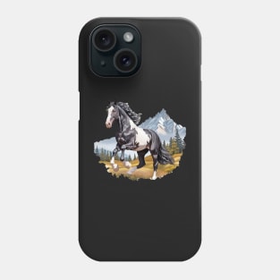 Paint or Pinto Horse Mustang Sticker Phone Case