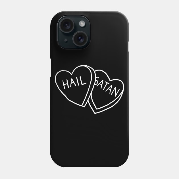 Hail Satan Candy Phone Case by LadyMorgan