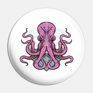 Spiritual Octopus Pin