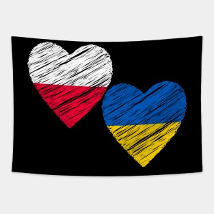 Poland support Ukraine Tapestry