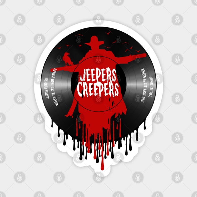 Jeepers Creepers Vinyl Magnet by Scud"