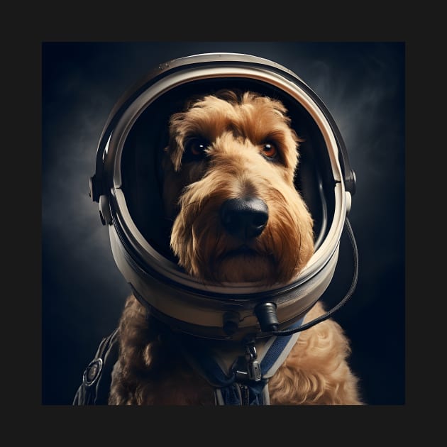 Astro Dog - Airedale Terrier by Merchgard