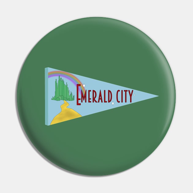 Emerald City Pin by TreyLemons