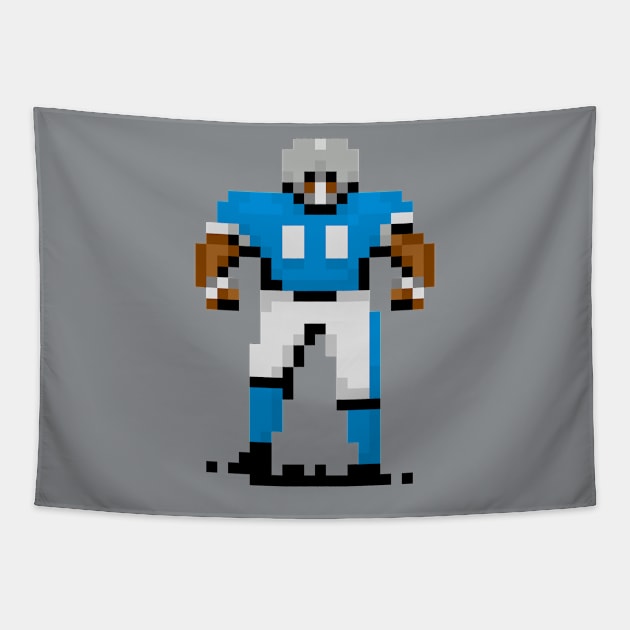 16-Bit Football - Carolina Tapestry by The Pixel League