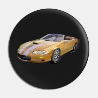 2002 4th Generation Camaro Convertible Pin