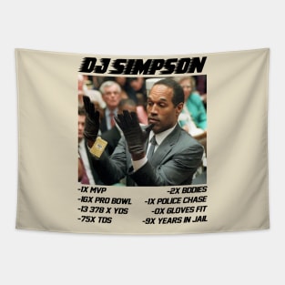 Rip OJ Simpson meme 1947-2024 shirt, O.J. The Juice Did You See His hands Tapestry