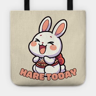 April fool rabbit Tote