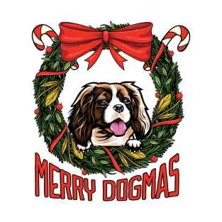 Merry Dogmas Christmas Cavalier King Charles Dog Owner T-Shirt