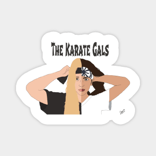 The Karate Gals Signature Logo Magnet