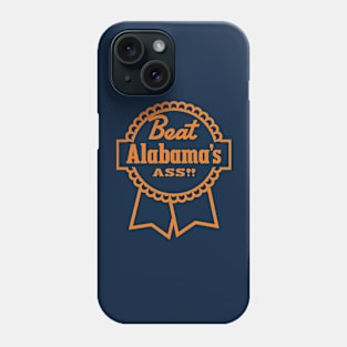 Beat Alabama's Ass gameday rivalry (orange) Phone Case