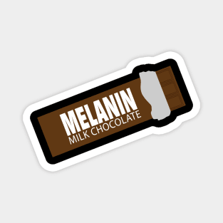 Melanin Milk Chocolate Candy Bar Magnet