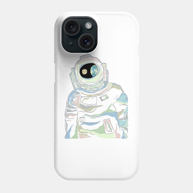 Spaceman Phone Case by Kuhtina