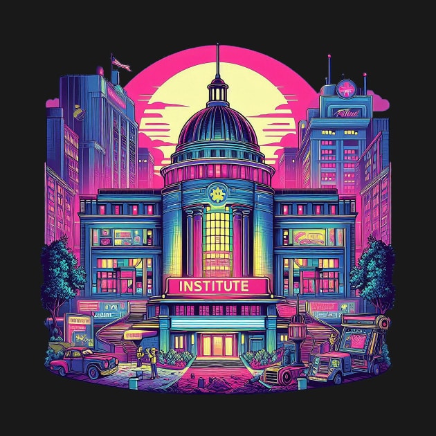 80s Retro style the institute by YourStyleB
