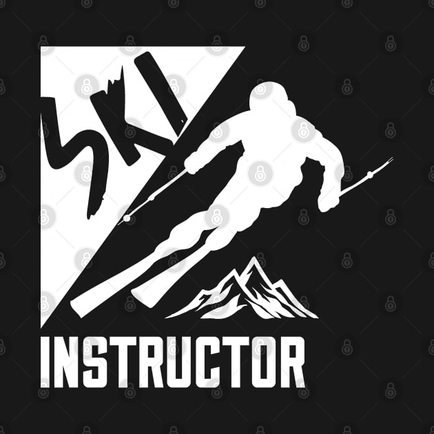 Skiing Skier Coach Ski Instructor Course Teacher by dr3shirts