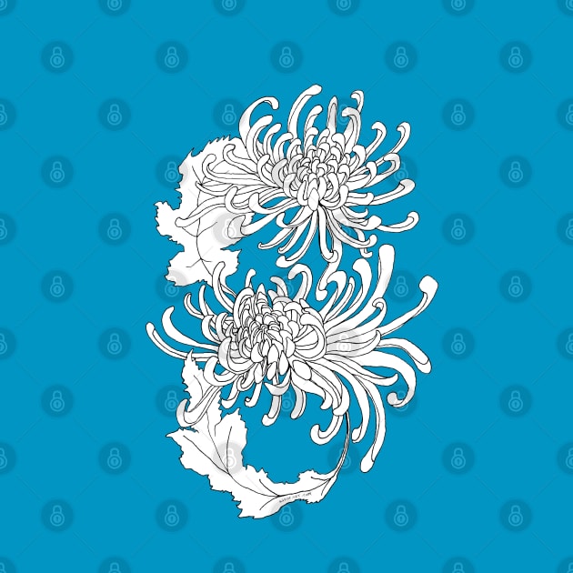 Chrysanthemum Infinity Design by KikoeART