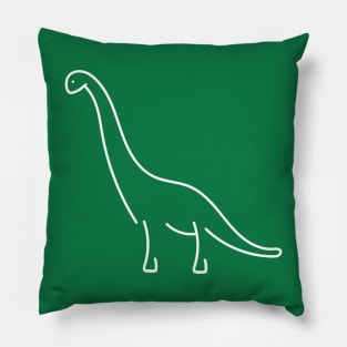 Dino-Line art Pillow