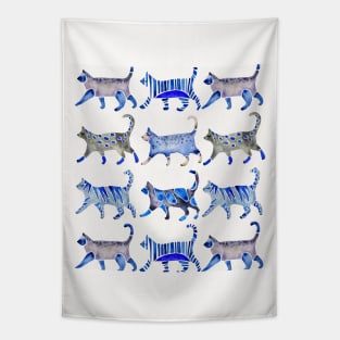 Blue Cat Collection Tapestry