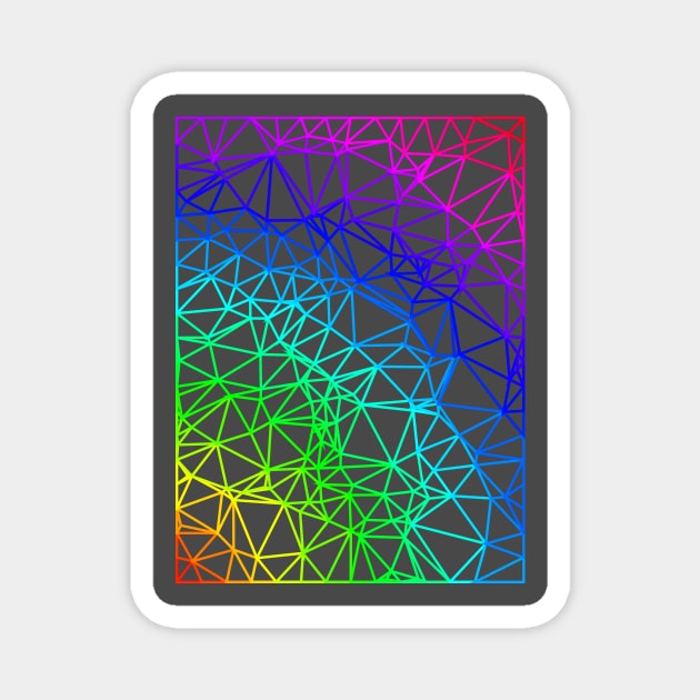 Gradient Color Mesh Magnet by TRIME