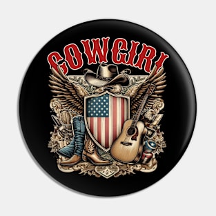 COWGIRLS Pin