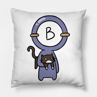 B bloodtype Pillow