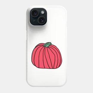 Big Red Pumpkin Phone Case