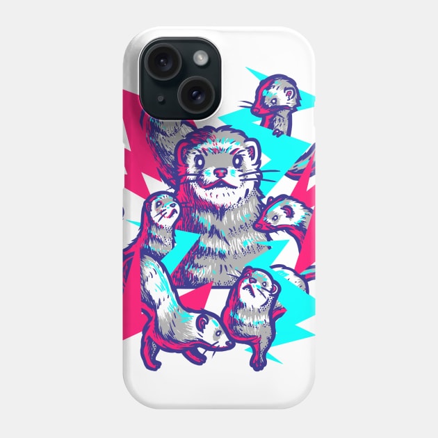 Curious Ferrets Phone Case by wehkid