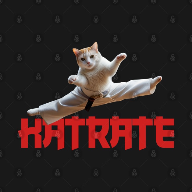 KATRATE KARATE CAT by JWOLF