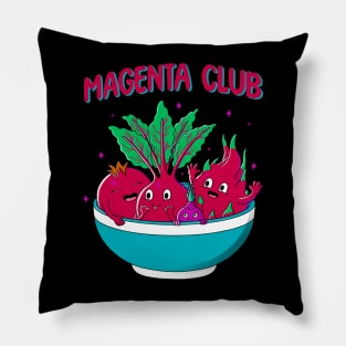 Magenta Club Pillow