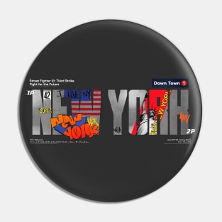 SFIII: New York Pin