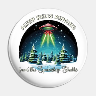 Alien Christmas Pin