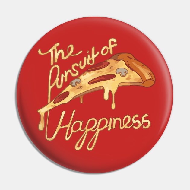 Pursuit of Happiness Pin by imprintinginc