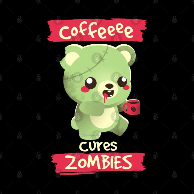 Coffee zombie bear by NemiMakeit