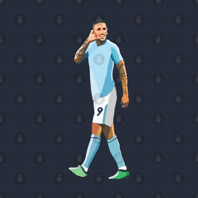 Gabriel Jesus by Webbed Toe Design's