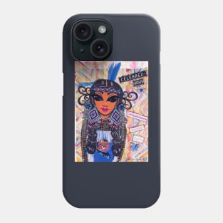 (French Version) Celebrate You - First Nations (Blue) Phone Case