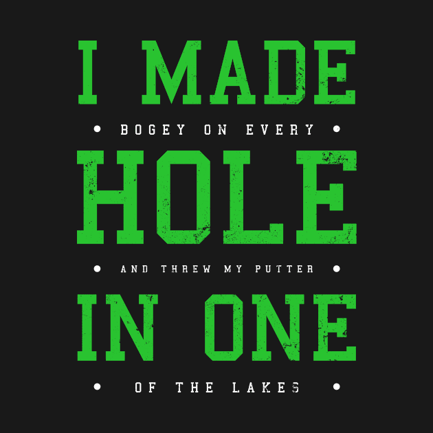 Papa Golf Shirt | Funny Hole In One Gift by Gawkclothing