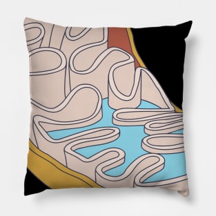 Mitochondria - Chemistry Graphic - Membrane Cell Pillow