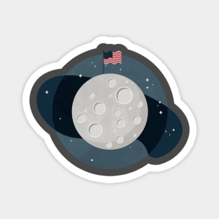 We Conquered the Moon: Apollo 50th Anniversary Magnet