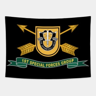 1st Special Forces Group - Flash w Br - Ribbon X 300 Tapestry