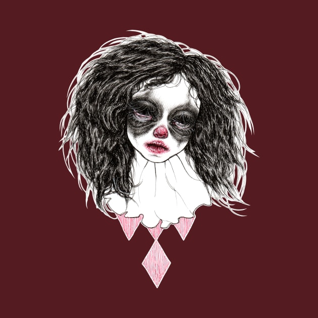 Creepy Clown by Faded Iris