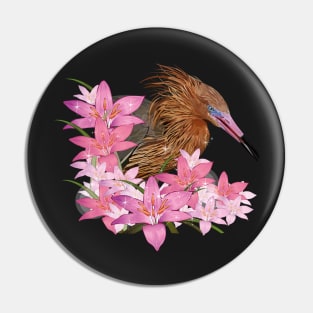 Reddish Egret Pin