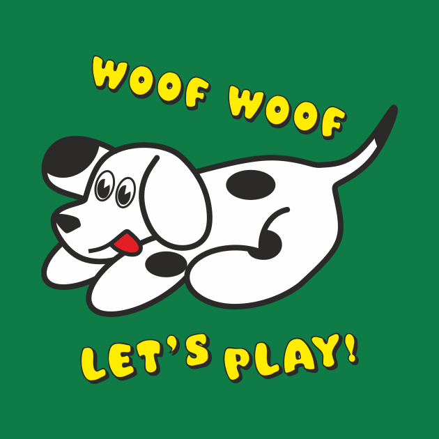 Woof woof! Let's play! by aceofspace