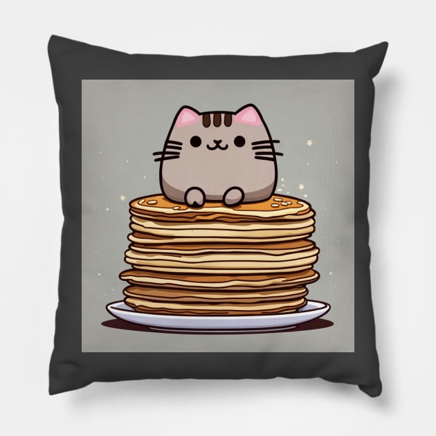 Breakfast buddy Pusheen Pillow by Love of animals