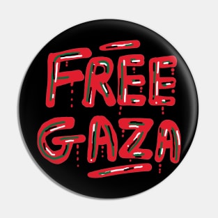 Free Gaza Pin